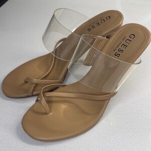 GUESS Women's Tan Sandals